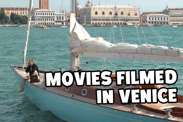 These are some famous movies whose locations were filmed in Venice, Italy. If you're headed to Italy, these films should provide inspiration.